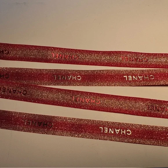 Chanel Red Accessory Ribbon - Picture 2 of 6